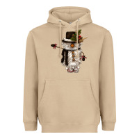 Mushroom snowman gnome Heavyweight Hoodie - CowGirlArtShop