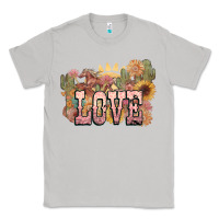 Moon Dust love horse western floral Classic Tee - NancyCooperArtShop