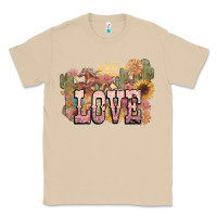 Mushroom love horse western floral Classic Tee - NancyCooperArtShop