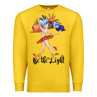 Lemon be the light Premium Sweatshirt - CowGirlArtShop