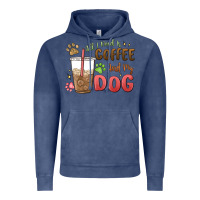 Vintage Denim all i need is coffee and my dog Vintage Hoodie - MaliasSmallBusiness