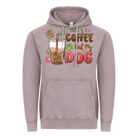 Vintage Zinc all i need is coffee and my dog Vintage Hoodie - MaliasSmallBusiness
