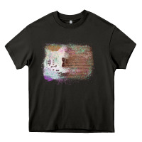 Asphalt Cowhide Wood Glitter Pattern Heavy Core Tee - Bettercallsaul