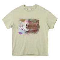 Mossy Cowhide Wood Glitter Pattern Heavy Core Tee - Bettercallsaul