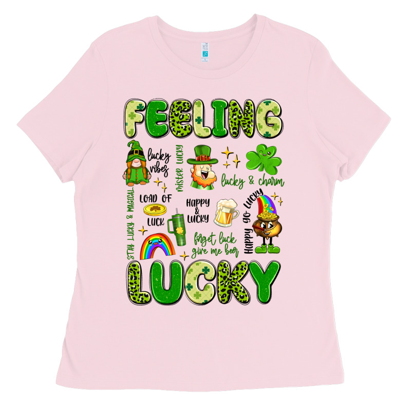 Feeling Lucky Ladies Tee by Artiststas | Teevron