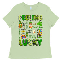 Matcha feeling lucky Ladies Tee - Artiststas