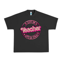 Pigment Black come on teacher let's go teach Urban Heavy Tee - MaliasSmallBusiness