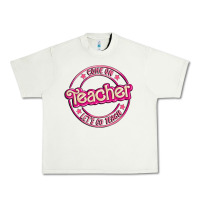 Pistachio come on teacher let's go teach Urban Heavy Tee - MaliasSmallBusiness