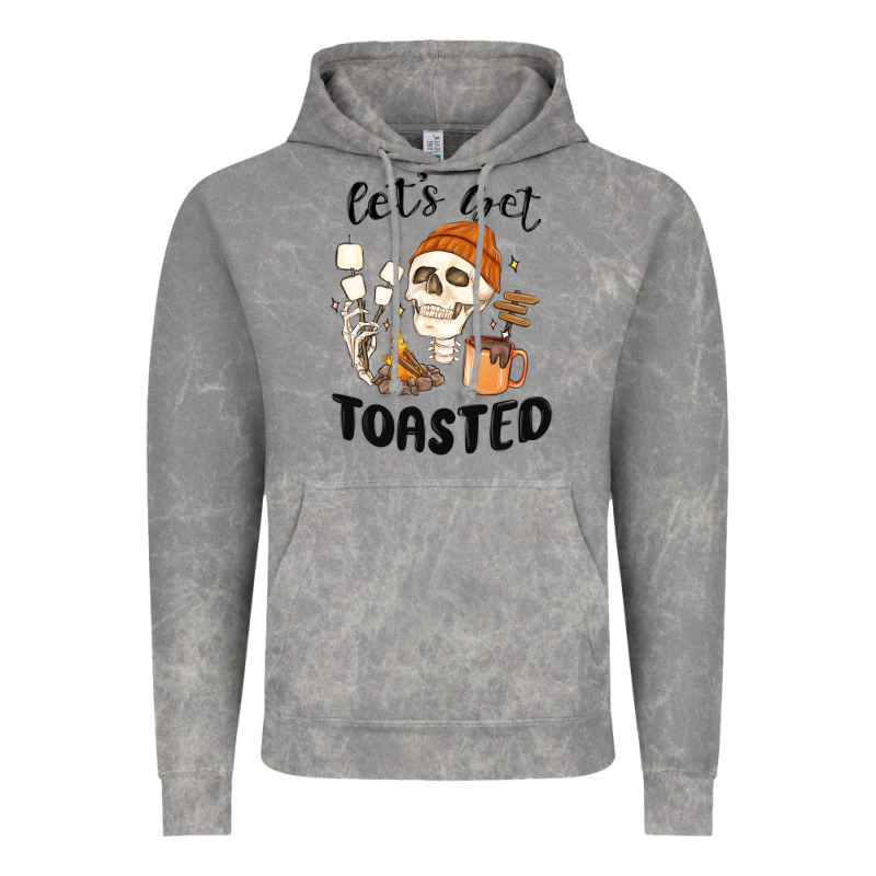 Let's Get Toasted Camping Vintage Hoodie by MaliasSmallBusiness | Teevron