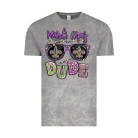 Cloud Rock mardi gras dude Vintage Tee - MaliasSmallBusiness