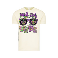 Vintage Arctic mardi gras dude Vintage Tee - MaliasSmallBusiness