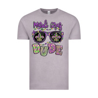 Vintage Zinc mardi gras dude Vintage Tee - MaliasSmallBusiness