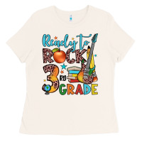 Bone ready to rock 3rd grade Ladies Tee - JahusDesignShop
