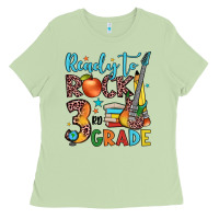 Matcha ready to rock 3rd grade Ladies Tee - JahusDesignShop