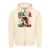 Sandshell La Mama Mas Chingona Zipper Hoodie - texasbilliewilder