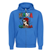 True Royal La Mama Mas Chingona Zipper Hoodie - texasbilliewilder