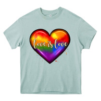 Arona love is love heart Heavy Core Tee - JahusDesignShop