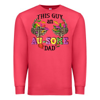Cardinal this guy an au some dad Premium Sweatshirt - CowGirlArtShop