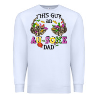 White this guy an au some dad Premium Sweatshirt - CowGirlArtShop