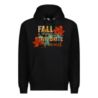 Black fall is my second favorite f word Premium Hoodie - CowGirlArtShop