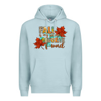 Blue Mist fall is my second favorite f word Premium Hoodie - CowGirlArtShop