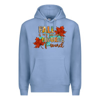 Colony Blue fall is my second favorite f word Premium Hoodie - CowGirlArtShop