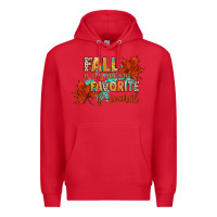 Red fall is my second favorite f word Premium Hoodie - CowGirlArtShop