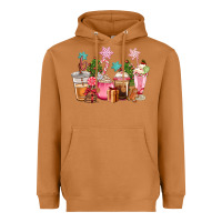 Meerkat pink christmas coffe cups Heavyweight Hoodie - CowGirlArtShop