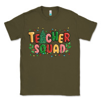 Army Green teacher squad Classic Tee - MaliasSmallBusiness