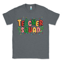 Charcoal Heather teacher squad Classic Tee - MaliasSmallBusiness