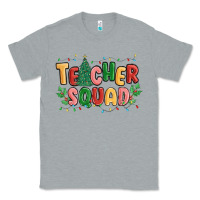 Heather Grey teacher squad Classic Tee - MaliasSmallBusiness
