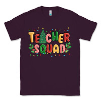 Plum teacher squad Classic Tee - MaliasSmallBusiness