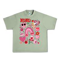 Oil Green cute valentines day Urban Heavy Tee - MaliasSmallBusiness