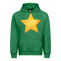 Emerald yellow star Urban Hoodie - FaDigitalArtStudio