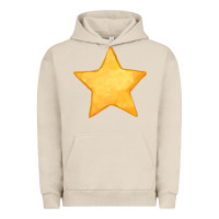 Pigment French Oak yellow star Urban Hoodie - FaDigitalArtStudio
