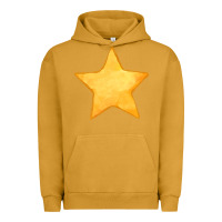 Pigment Peanut Butter yellow star Urban Hoodie - FaDigitalArtStudio