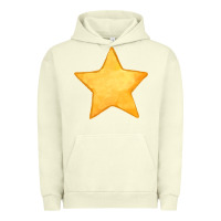 Pigment Pistachio yellow star Urban Hoodie - FaDigitalArtStudio