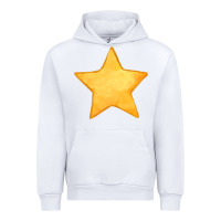 White yellow star Urban Hoodie - FaDigitalArtStudio