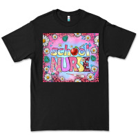 Black school nurse tumbler Premium Tee - BundleAndBundleShop