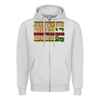 Dove Grey juneteenth is my independence day Zipper Hoodie - NancyCooperArtShop