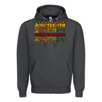Smoke juneteenth is my independence day Zipper Hoodie - NancyCooperArtShop