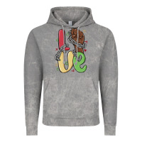 Cloud Rock love juneteenth Vintage Hoodie - MaliasSmallBusiness