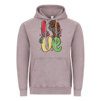 Vintage Zinc love juneteenth Vintage Hoodie - MaliasSmallBusiness