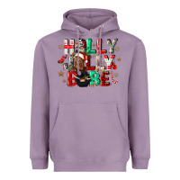 Lavender holly jolly babe Heavyweight Hoodie - CowGirlArtShop