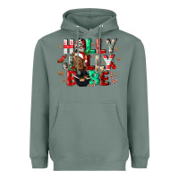 Sage holly jolly babe Heavyweight Hoodie - CowGirlArtShop