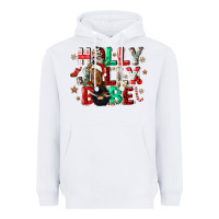 White holly jolly babe Heavyweight Hoodie - CowGirlArtShop