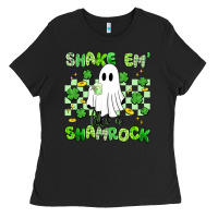 Shake Em' Like A Shamrock Ladies Tee | Teevron