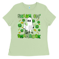 Matcha shake em' like a shamrock Ladies Tee - Artiststas