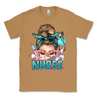 Toasted Coconut nurse life messy bun Classic Tee - NancyCooperArtShop