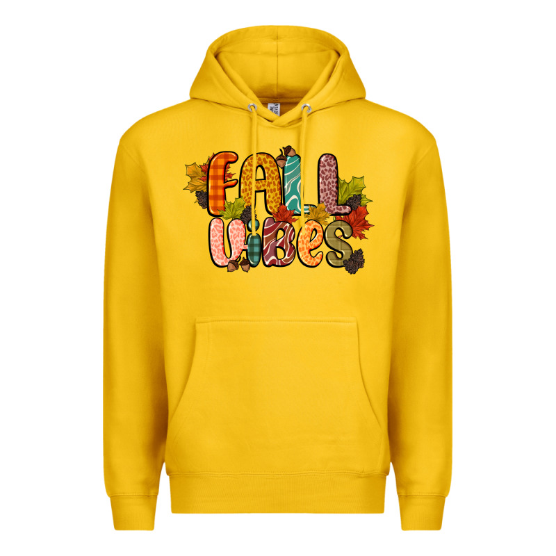 Fall Vibes Premium Hoodie by CowGirlArtShop | Teevron